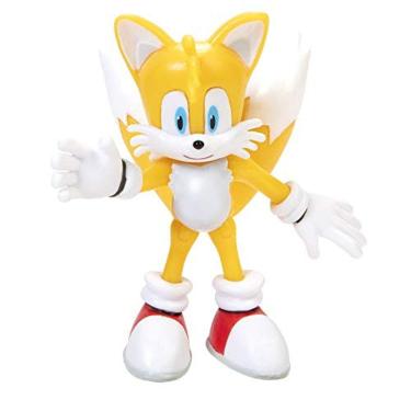 Imagem de Sonic The Hedgehog 2,5 polegadas Action Figure Modern Tails Brinquedo Colecionável