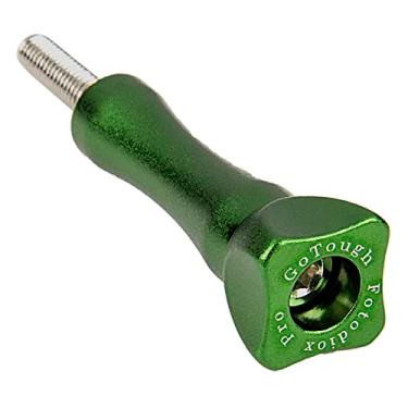 Imagem de GoTough 45mm Green Metal Thumbscrew Compatível com GoPro HERO3, HERO3+, HERO4, HERO5, HERO6, HERO7 Sistema de montagem de 2 pinos - por Fotodiox Pro