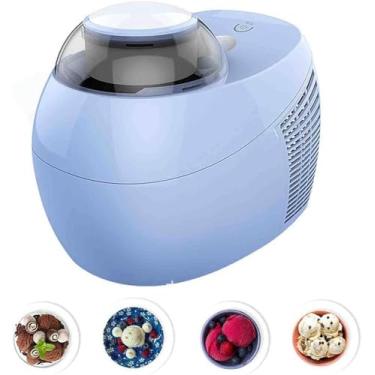 Imagem de MáQuina AutomáTica Sorvete 500 Ml (24 * 19 * 17 Cm) - ProduçãO RáPida De 90 Minutos, Isolamento De 6 H, MáQuina De Sobremesa De Iogurte, MáQuina Caseira De Casquinha De Sorvete Diy