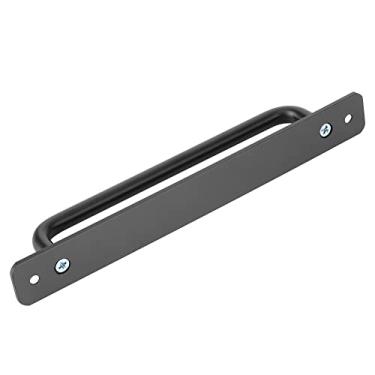 Imagem de Puxador de porta deslizante de liga de alumínio para roupeiros Armários Garagens Varanda Cilíndrica móveis de armário ocultos, H