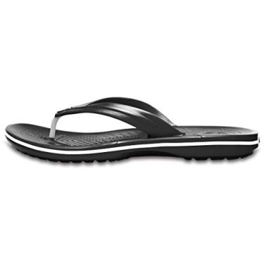 Imagem de Chinelo, Crocs, Crocband Flip, Black, 40, Adulto Unissex