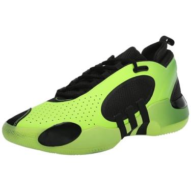 Imagem de adidas Tênis unissex D.o.n. Issue 5, Limão lúcido/preto/limão semitrúcido, 12 Women/11 Men