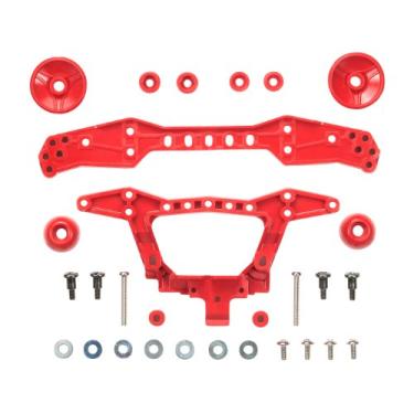Imagem de 94 745 Rear Double Roller Stay Reinforcement (Fixed Type 3 Points) (Limited Edition Four Wheel Drive Mini) by Tamiya