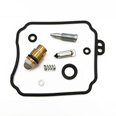 Imagem de LJSPTU Kit de reparo de carburador de motocicleta para YAMAHA XVS650 V-STAR 1998-2015 XV250 Virago 1995-2007 XVS XV 250 650 (Cor: 1conjunto)