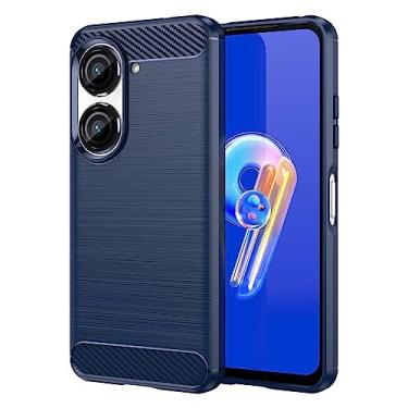 Imagem de Capas para ASUS ZenFone 9.Caso básico,Botão de pressão flexível / 360 ° Proteção completa,Anti-fingerpirnts