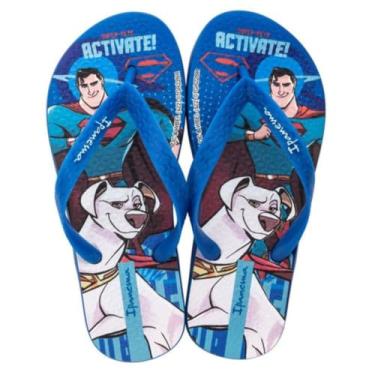 Imagem de Chinelo Infantil Ipanema Super Pets R.27027 Cor:Azul;Tamanho:31/32;Gênero:Masculino