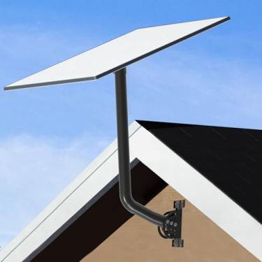 Imagem de Gen 3 Monte, Roof Mount Compatível Com Prato Padrão V3 Starlink, Long Wall Mount Pole Mount Com Adaptador de Tubo Kit Montagem Starlink