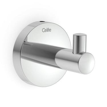 Imagem de Kit com 2 Cabide N. City Cromado Design Moderno Cromado