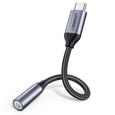 Imagem de UGreen Usb C Para P2 3.5mm Aux Fêmea Cabo 10cm Android