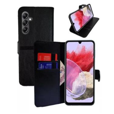 Imagem de Capa Capinha Carteira Preta Para Samsung Galaxy M34(5G)* - R&M ACESSOR