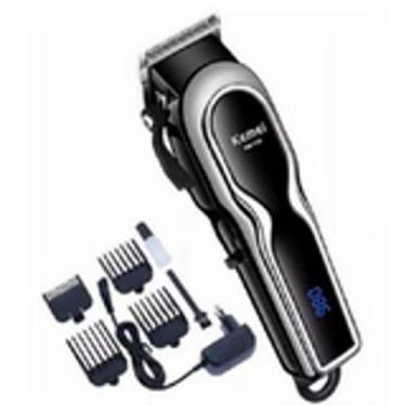 Imagem de Máquina Cortar Cabelo Profissional S/fio 119 C/ Led Indicador - kemei 