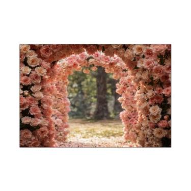 Imagem de Fundo Fotográfico 2,20 x 1,50 - Tunel de Rosas 187 - Via Cores