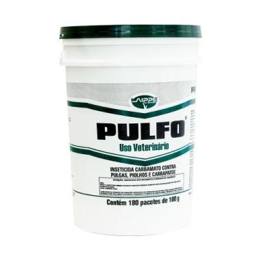 Imagem de Pulfo Inseticida Pó Laippe Carrapaticida, Piolhicida e Pulguicida Bald