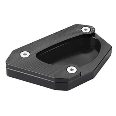 Imagem de Placa de Extensão do Suporte Motocicleta para V STROM 650XT DL650 2004-2020 Suporte de Alumínio Oy Substituição Porta do Suporte Lateral Extensor Almofada Porta do pé