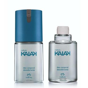 Imagem de Kit Desodorante Corporal Kaiak Masculino com Refil - Natura