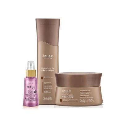 Imagem de Amend Expertise Complete Repair Sh 250ml + Masc 300ml + Millenar Oil M
