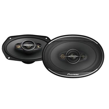 Imagem de Pioneer Alto-falantes de 4 vias padrão A-Series TS-A6961F 15,2 cm x 22,9 cm (par) – 450W Max, som balanceado + agudos suaves, graves aprimorados, atualização ideal de fábrica, adaptadores de