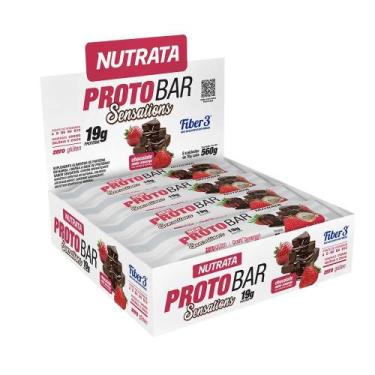 Imagem de Barra Proteica Protobar Sensations Display com 9 un de 70g - Nutrata
