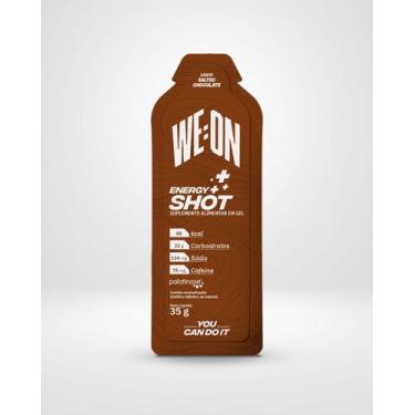 Imagem de Energy Shot Gel Carboidrato We:On Caixa 10 Sachês - Vegano, Salted Cho