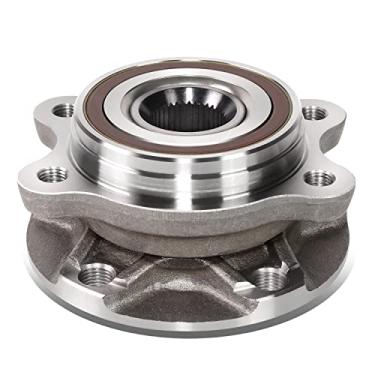 Imagem de DNA MOTORING OEM-WHA-0023 Conjunto de cubo de rolamento da roda dianteira compatível com VW Phaeton 2004-2006