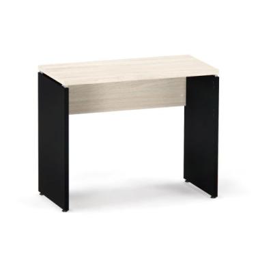 Imagem de Mesa Auxiliar Pé Painel P25 Pandin 90 CM Casablanca e Preto