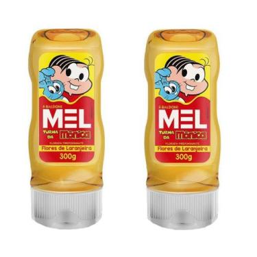 Imagem de Kit 2uni Mel Turma da Mônica Laranjeira 300gr - Baldoni