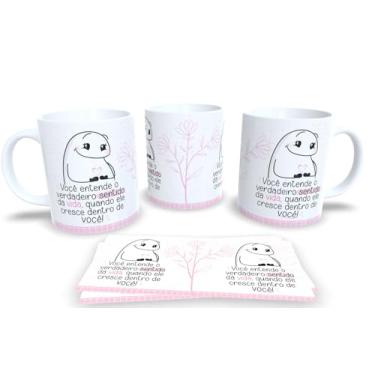 Imagem de Caneca Branca de Porcelana Personalizadas Flork dia das Mães (Mod.23)