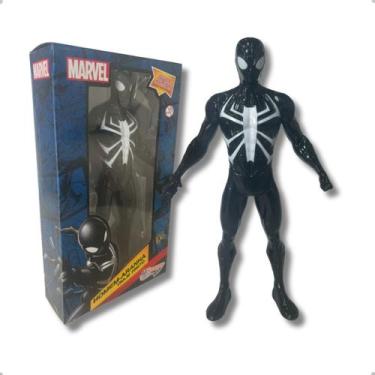 Imagem de Boneco Homen Aranha Preto Articulado Original Vingadores - All Seasons