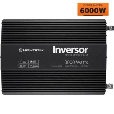 Imagem de Inversor de Onda Modificada 3000W 12Vdc/127V PW12-1 Off Grid Hayonik F
