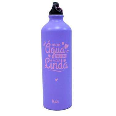 Imagem de Garrafa Roxa Alumínio Linda 750ml - Projeto Kiwi