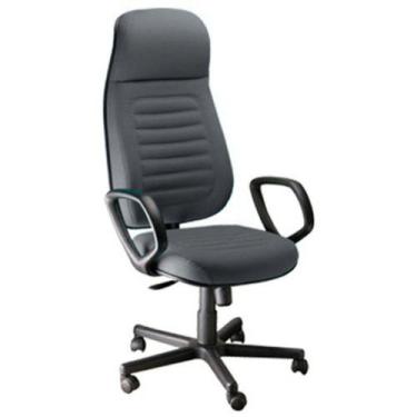 Imagem de Cadeira Presidente com Espaldar Alto Linha Blenda Cinza - Design Offic