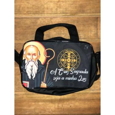 Imagem de Bolsinha transversal  São Bento - José e Maria religiosos