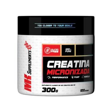 Imagem de Creatina 100% Pure Micronizada Ultra Pura Em Pó 300g - Mk Suplementos