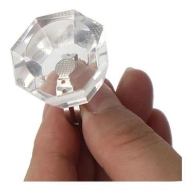 Imagem de Anel De Cola Porta Cílios Cristal Alongamento Cílios Oferta - oem, cri