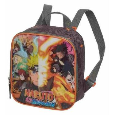 Imagem de Lancheira Escolar Térmica Naruto Shippuden REF: 978A11 - Laranja - Pac