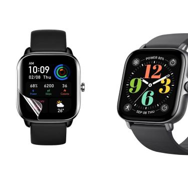 Imagem de Película De Hydrogel Para Relogio Smartwatch A.mazfit GTS 4 TELA 1.75