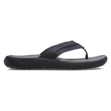Imagem de Chinelo crocs yukon vista ii lr flip black, 41, Black