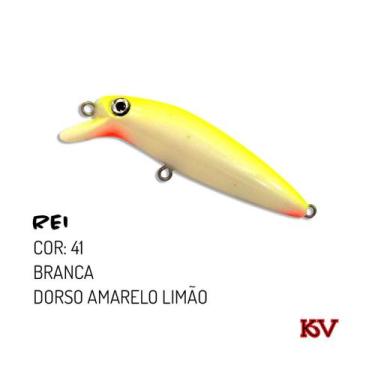 Imagem de Isca Artificial Rei da Kv Meia Água Floating 6,5cm p/ robalo, 41