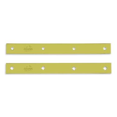 Imagem de Par Chapa para emenda de viga 40cm linha leve N-1 Forsul Dourada