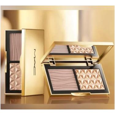 Imagem de MAC Paleta de Iluminadores E Contornos Mac Sculpt & Glow Duo (0,12 Oz/3,5 G), Dourada