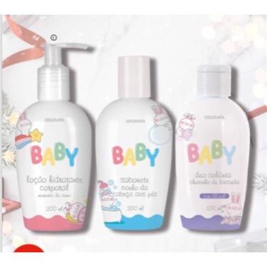Imagem de Kit Baby Odorata Colônia, Hidratante e Sabonete Liquido