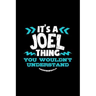 Imagem de Its A Joel Thing You Wouldnt Understand: College Ruled Composition Notebook 120 pages