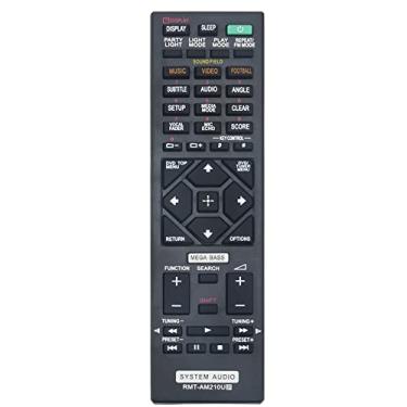 Imagem de Allimity Controle remoto de substituição RMT-AM210U RMTAM210U compatível com o sistema de áudio doméstico Sony SHAKE-X10D SHAKE-X30D SHAKE-X70D SHAKEX10D SHAKEX30D SHAKEX70D