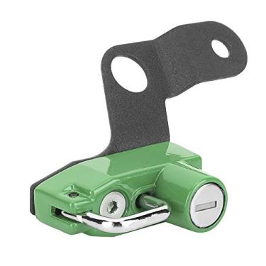 Imagem de Cabide de Trava para Capacete Feito de Liga de Alumínio, Resistente, Fácil de Usar Com Duas Chaves, Adequado para GSX1300R 2008+ (Verde)