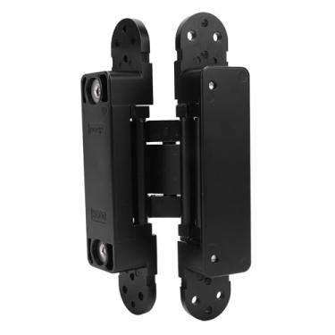 Imagem de Dobradiça de Porta Invisível Ajustável Dobradiça de Porta Silenciosa Dobradiça de Porta de Liga de Zinco Dobradiça de Porta Escondida Dobradiça de Extremidade Ajustável de 3 Vias