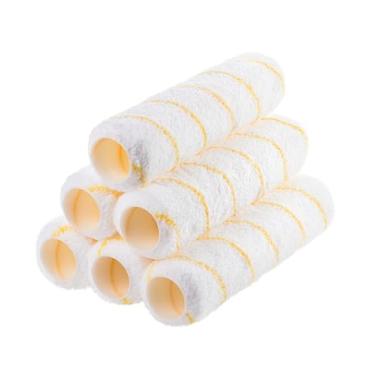 Imagem de Bates- Capas de rolo de tinta, capas de rolo de 23 cm, pacote com 5, capas para rolos de tinta, cochilos para pincel de rolo de tinta, cochilos de rolo, suprimentos de pintura de casa, cochilos para