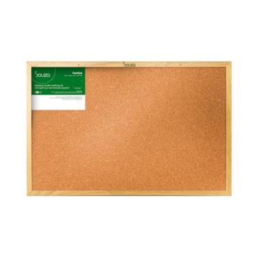 Imagem de Quadro de Cortiça, Souza, Moldura de Madeira, Standard, 40x30 cm