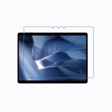 Imagem de Qiawum Película protetora de tela para CHUWI HI10 MAX 32.9 cm, rigidez 9H, vidro temperado flim para CHUWI HI10MAX 12,9 polegadas com antiimpressões digitais sem bolhas cristalinas
