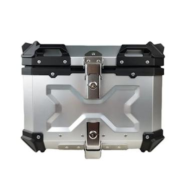 Imagem de Bau Moto Traseiro 45l-t Aluminio Tronos Box