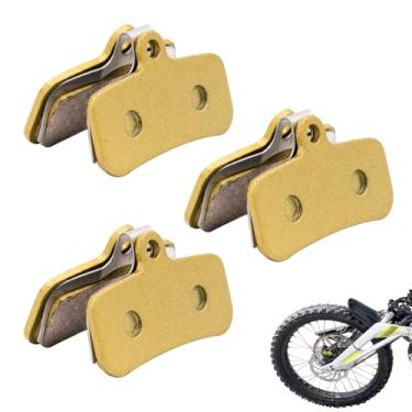 Imagem de Pacote com 3 pastilhas de freio de substituição para Surron Light Bee X Sur-Ron Light Bee S Segway X160 X260 Talaria Sting X3 MX3 R MX4 peças de motocicleta